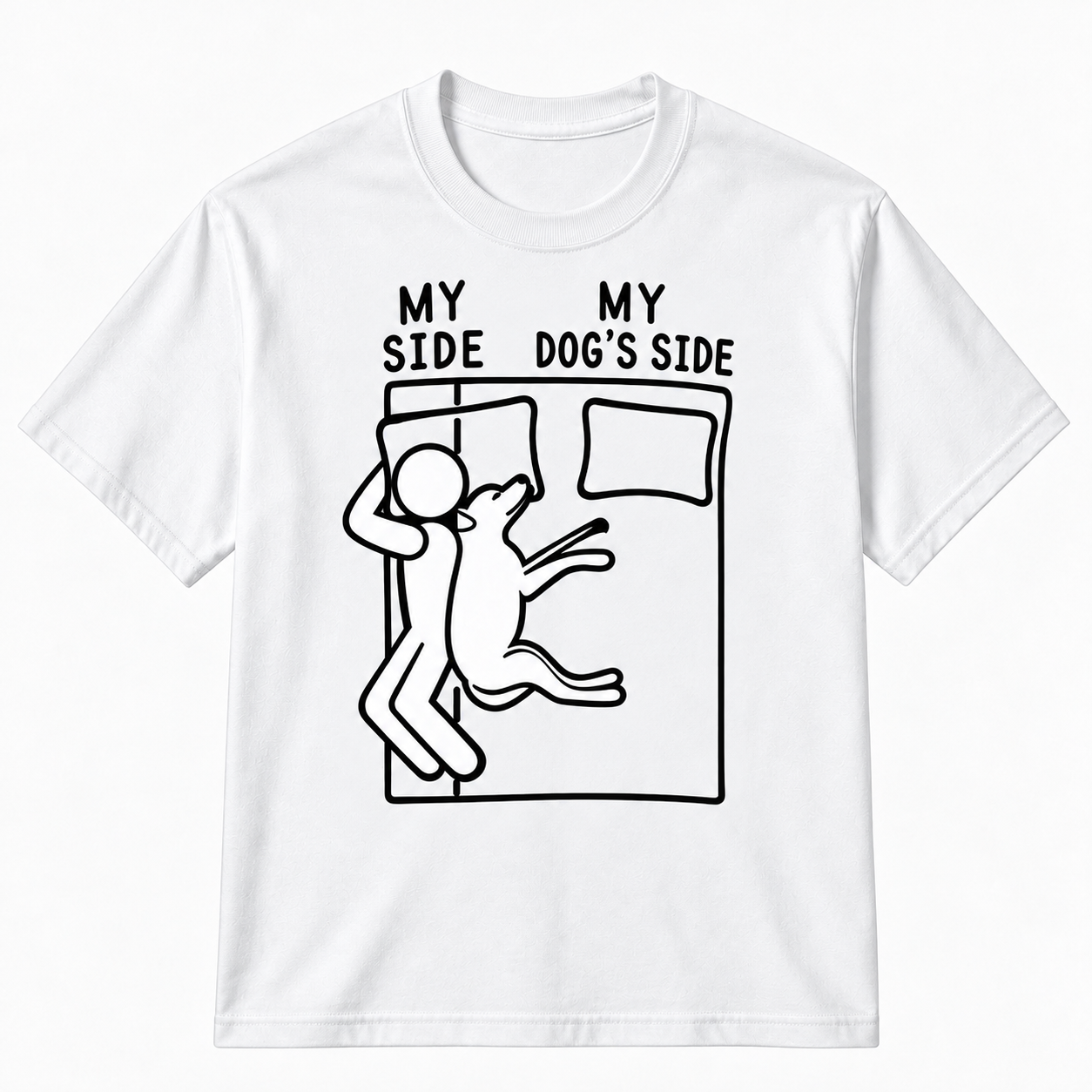 My Side My Dog’s Side Graphic Tee