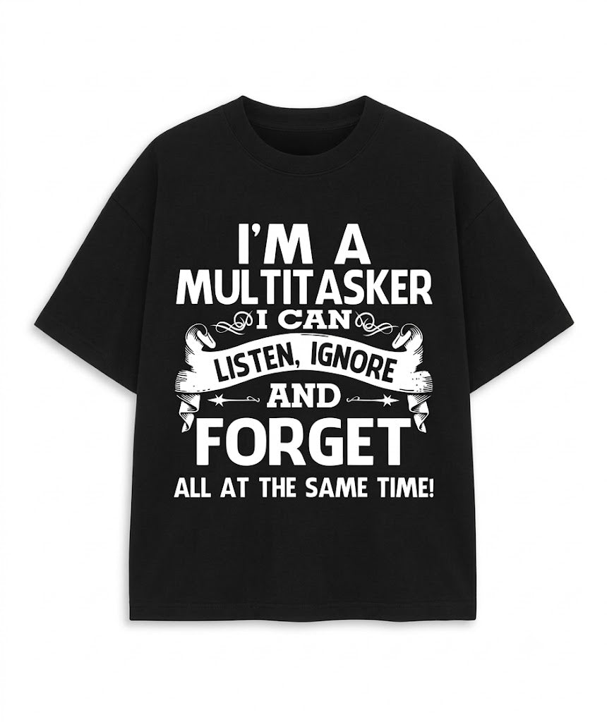 The Multitasker Retro Graphic Tee