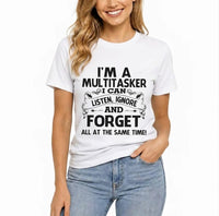 The Multitasker Retro Graphic Tee
