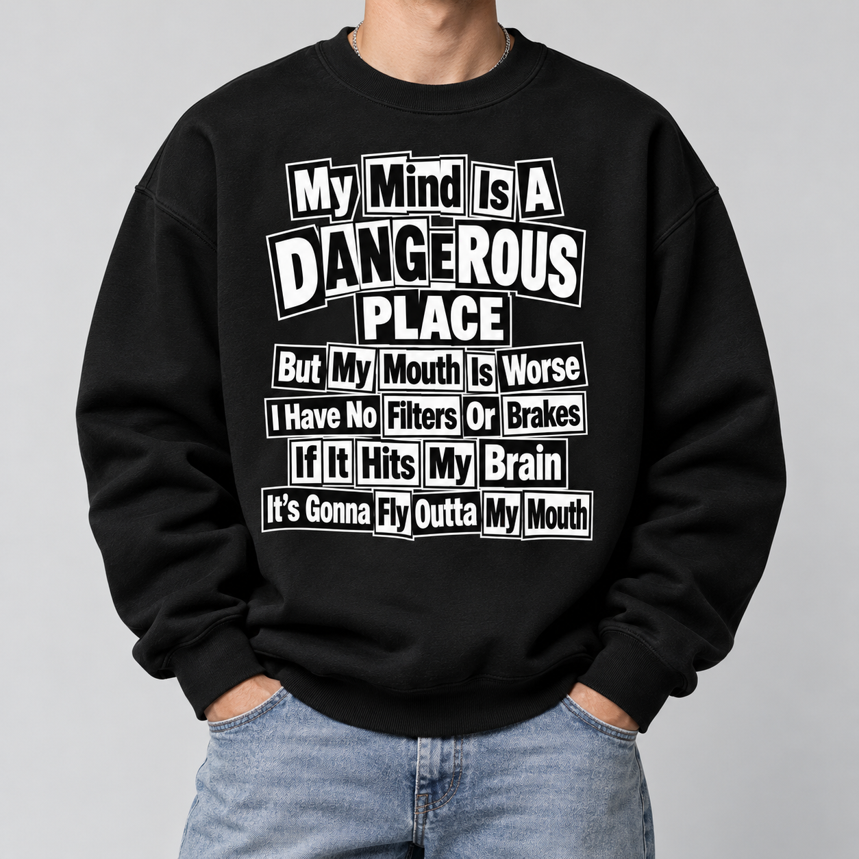 My Mind Is A Dangerous Place Graphic Tee