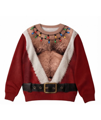 Santa Bare - Chest Sweater