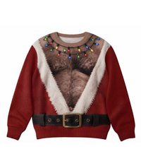 Santa Bare - Chest Sweater