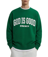 God Is Good Retro Christian Sweatshirt