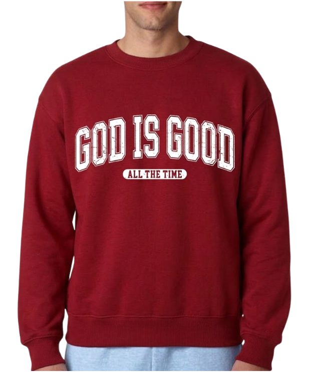 God Is Good Retro Christian Sweatshirt