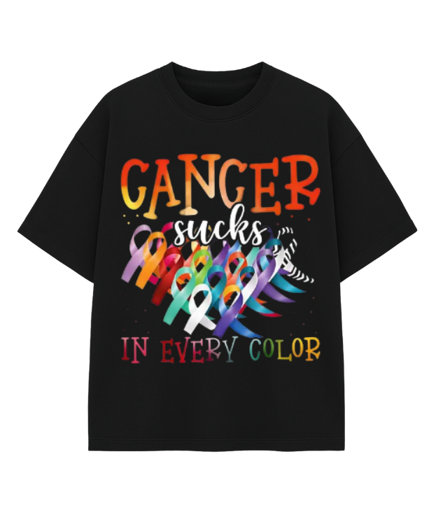 Cancer Sucks In Every Color T-Shirt