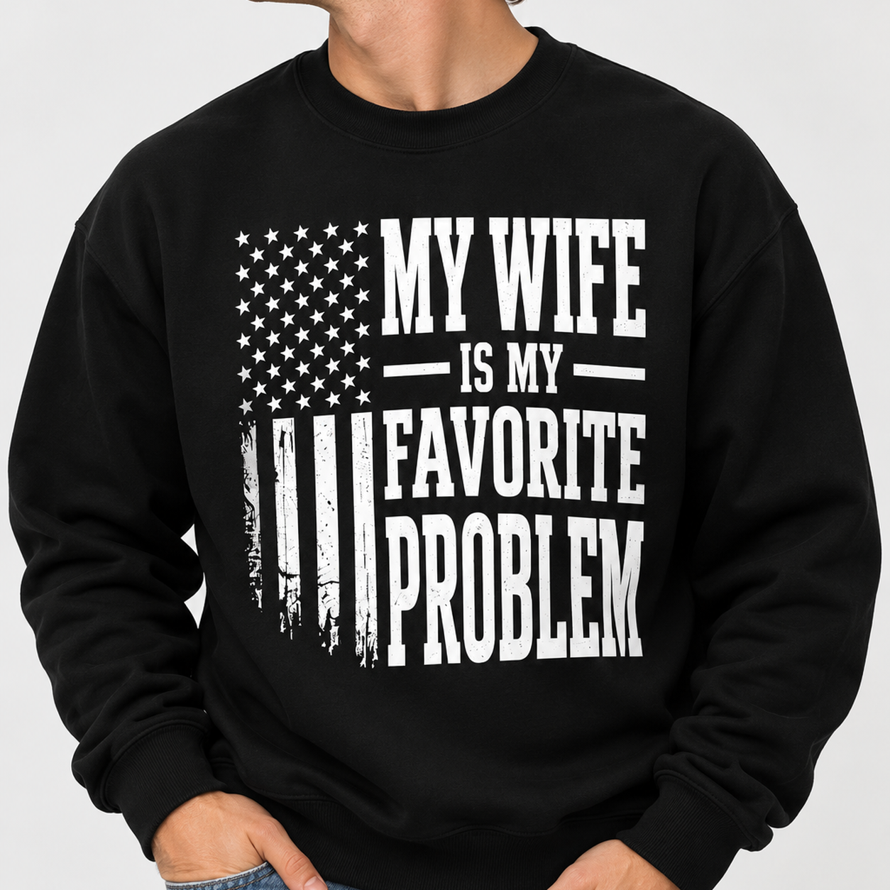 My Wife is My Favorite Problem Shirt, Funny Sarcastic Husband Tee