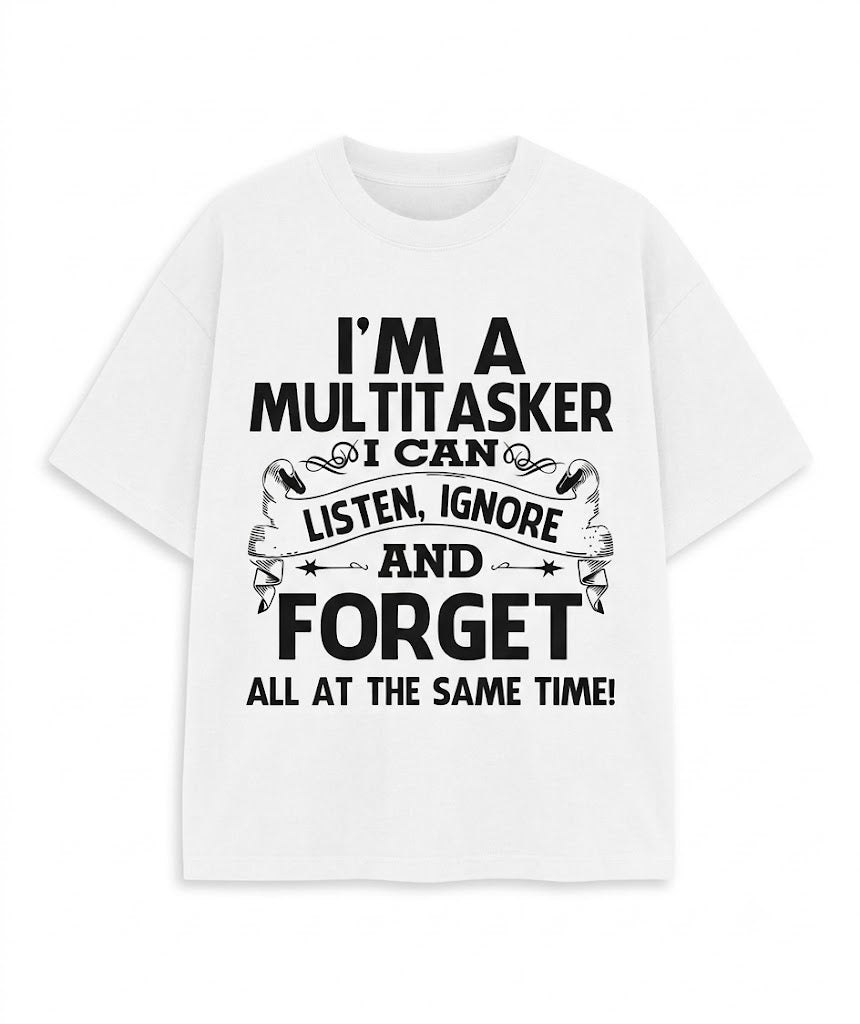The Multitasker Retro Graphic Tee
