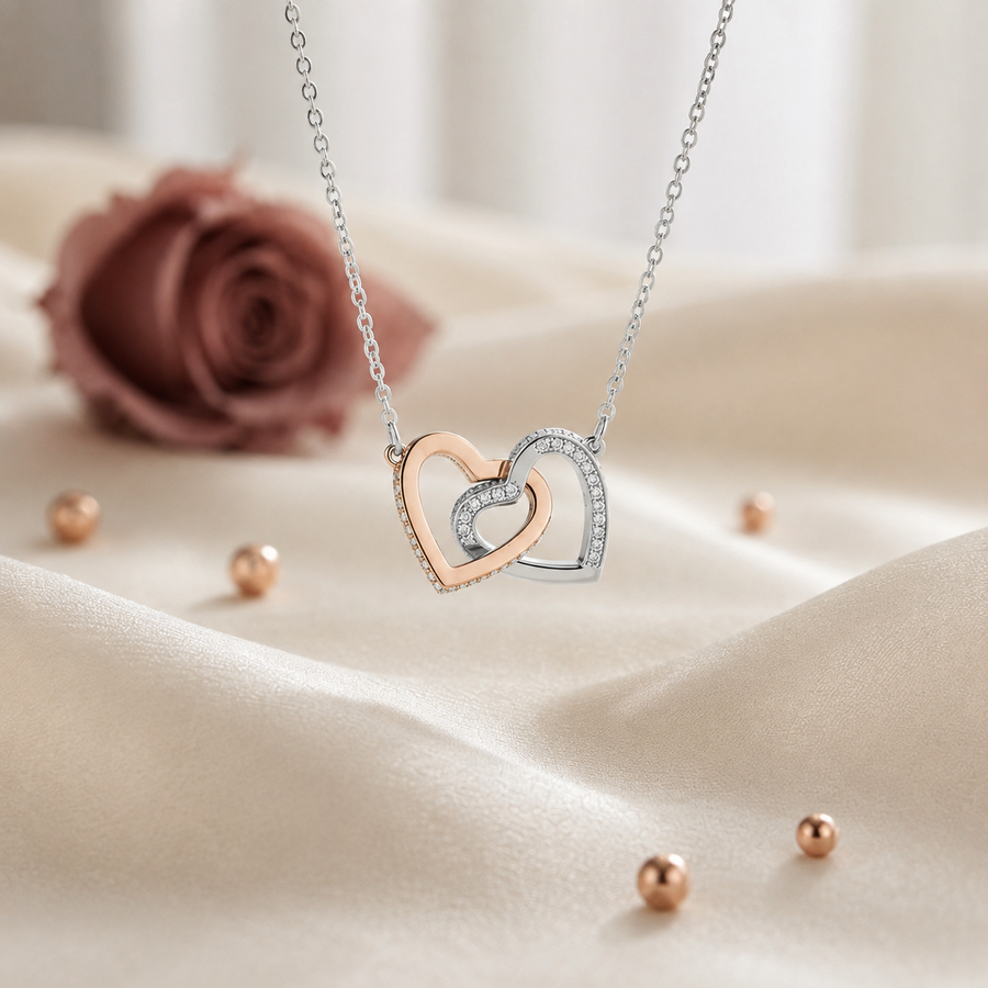 Personalized Name Necklace for Wife Girlfriend - Free Engraving & Gift Box