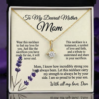 Personalized Name Necklace for MOM, - Free Engraving & Gift Box