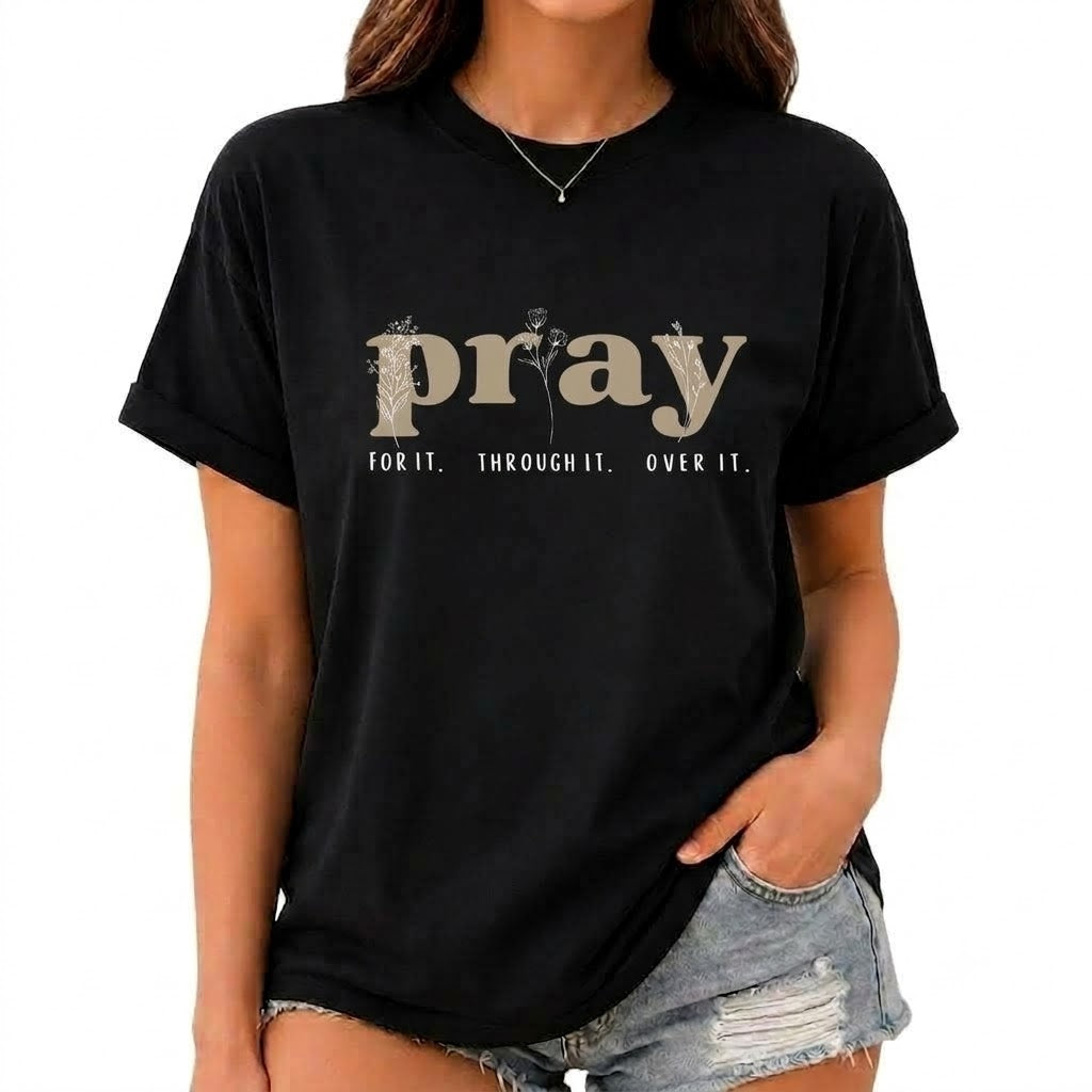 "Jesus Over Everything" Christian Graphic Tee