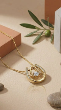 Personalized Love Necklace for Wife Girlfriend, Custom Name Necklace Gift with Message Card, Anniversary Birthday Jewelry Gift for Her